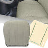 Driver Bottom Seat Cover + Foam Cushion for Chevy Express GMC Savana Van 03-14