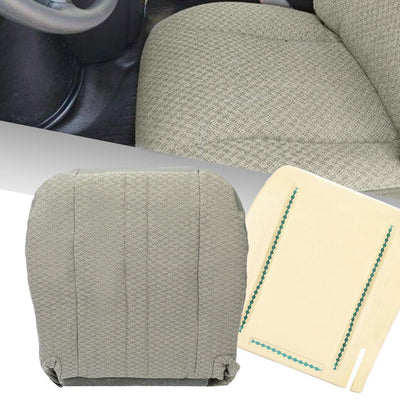 Driver Bottom Seat Cover + Foam Cushion for Chevy Express GMC Savana Van 03-14
