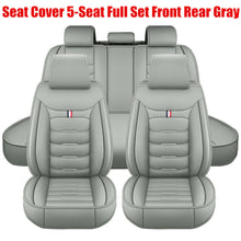 Load image into Gallery viewer, For Ford Leather 5 Seats Car Seat Cover Front Rear Full Set Cushion Pad