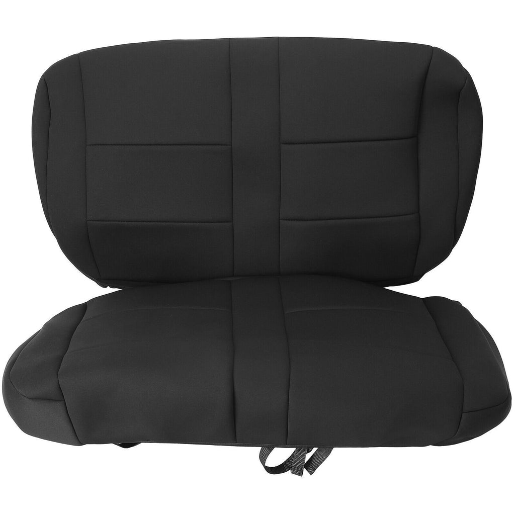 Front & Rear Full Set Seat Covers for Jeep Wrangler YJ TJ CJ7 CJ8 1976-2002