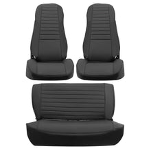 Load image into Gallery viewer, Front &amp; Rear Full Set Seat Covers for Jeep Wrangler YJ TJ CJ7 CJ8 1976-2002