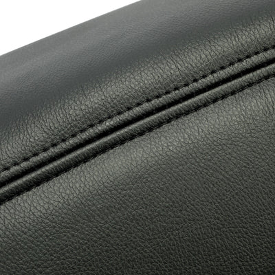 For 2004-06 07 2008 Ford F150 Replacement Driver Bottom Seat Cover Black Leather