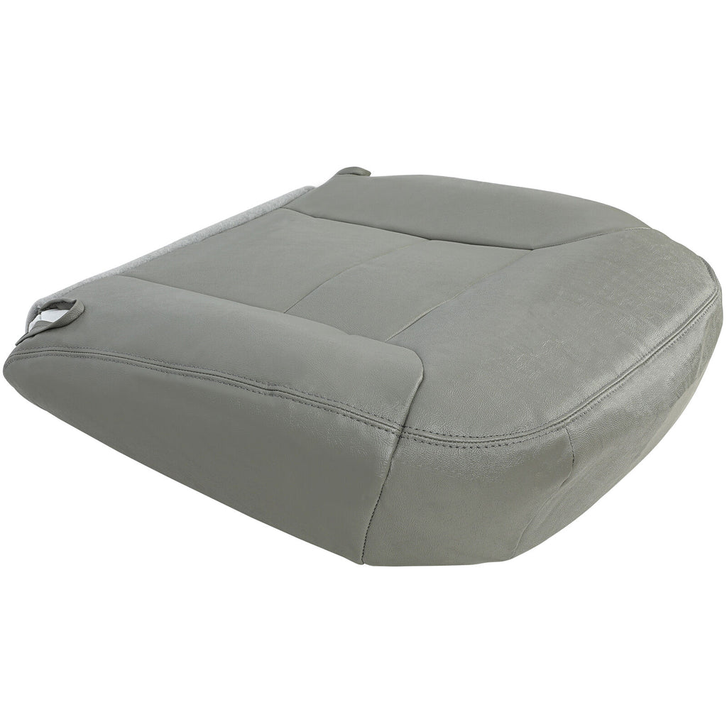 Driver Bottom Seat Cushion Foam&Seat Cover Gray for Chevy Silverado Tahoe 95-99