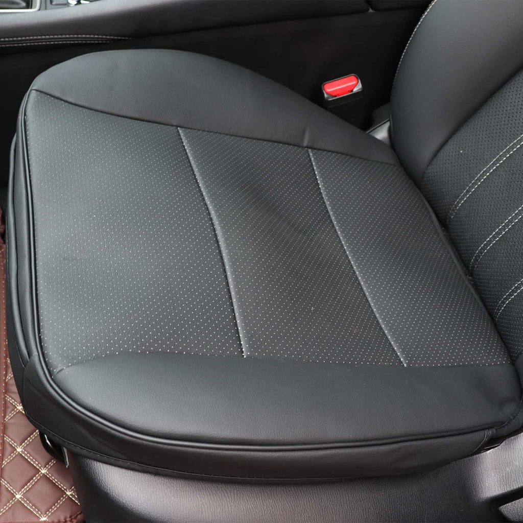 Front Seat Cover Half/Full Surround Chair Cushion Mat Pad Auto Car PU Leather