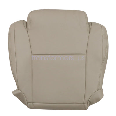 2007-2013 Fits Toyota Tundra Driver & Passenger Bottom Leather Seat Cover Tan