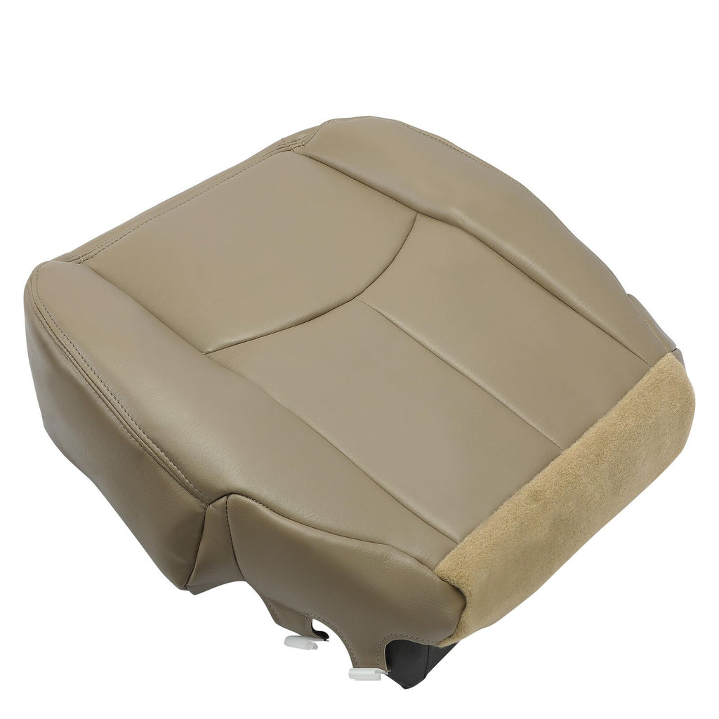 For 2003 2004 2005 2006 Chevy Silverado 1500 Passenger Bottom Seat Cover Tan