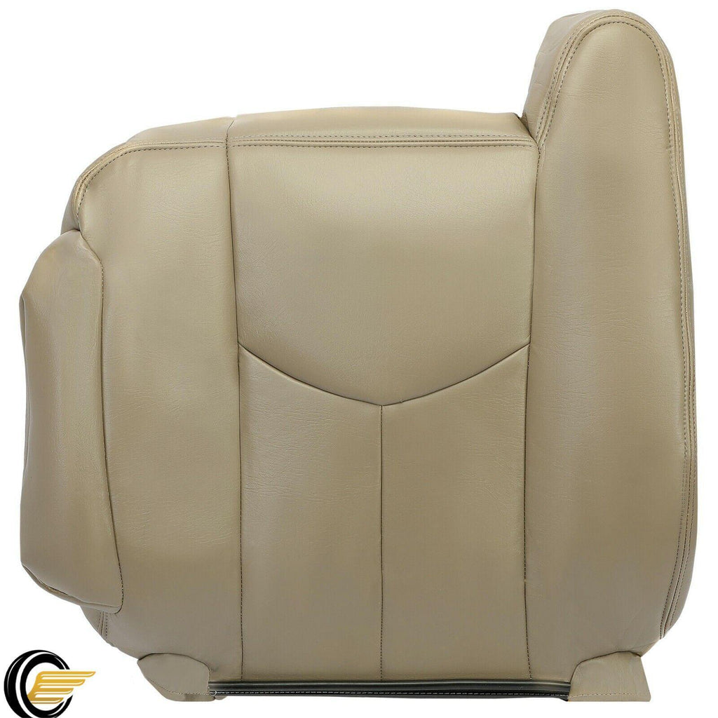 For Chevy Silverado & GMC Sierra 2003-2006 Driver Side Back Seat Top Cover Tan