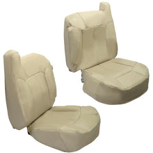 Load image into Gallery viewer, Tan Complete Front Seat Covers Kit for Chevy Tahoe Suburban 1500 2500 1999-2002