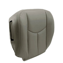 Load image into Gallery viewer, For 2003 2004 05 2006 Chevy Tahoe Suburban Driver Bottom Leather Seat Cover Gray