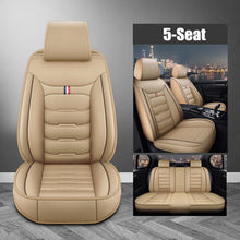 Load image into Gallery viewer, For Ford Leather 5 Seats Car Seat Cover Front Rear Full Set Cushion Pad