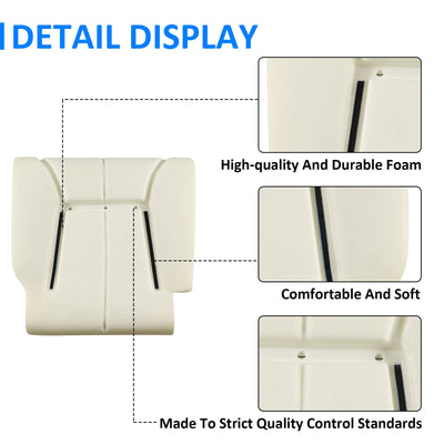 For 1998-2002 Dodge Ram 1500 2500 3500 Driver Side Bottom Seat Foam Pad Cushion