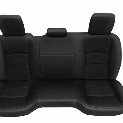 Black Front & Rear Seat Covers for 2013-2018 Ram 1500 2500 3500 Crew Cab 14PCS