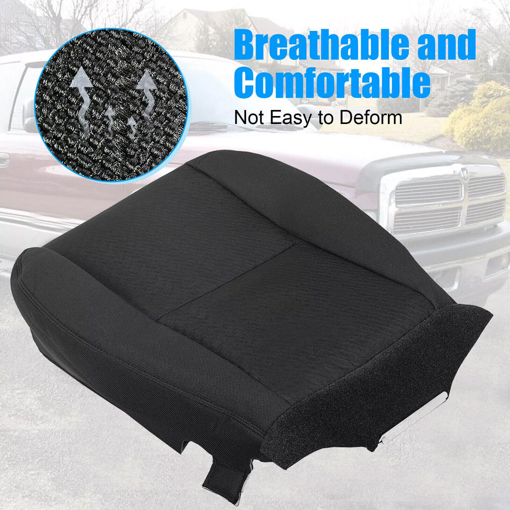 Driver Side Bottom Seat Cover+Foam Cushion for 07-14 Chevy Silverado 1500 2500HD