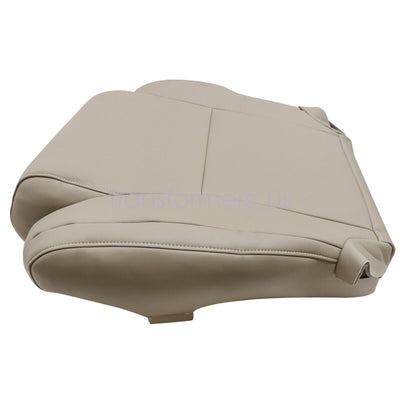 2007-2013 Fits Toyota Tundra Driver & Passenger Bottom Leather Seat Cover Tan