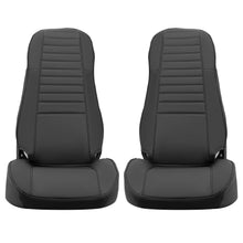 Load image into Gallery viewer, Front &amp; Rear Full Set Seat Covers for Jeep Wrangler YJ TJ CJ7 CJ8 1976-2002