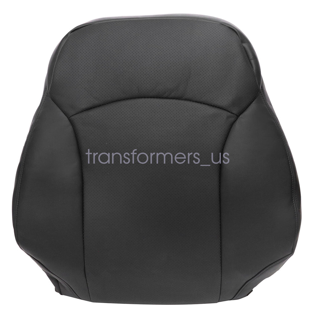 2006-2013 for Lexus IS250 IS350 Passenger Bottom & Top Leather Seat Cover Black