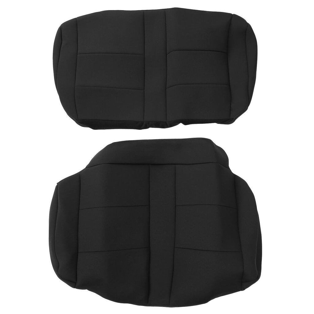 Front & Rear Full Set Seat Covers for Jeep Wrangler YJ TJ CJ7 CJ8 1976-2002