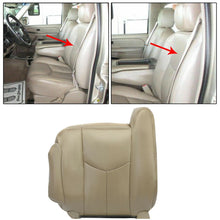 Load image into Gallery viewer, For Chevy Silverado &amp; GMC Sierra 2003-2006 Driver Side Back Seat Top Cover Tan