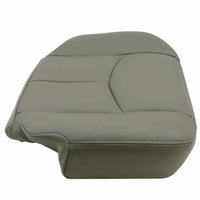 For 2003 2004 05 2006 Chevy Tahoe Suburban Driver Bottom Leather Seat Cover Gray