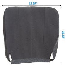 Load image into Gallery viewer, Driver Side Bottom Cloth Seat Cover for Dodge Ram 1500 2500 3500 2003-05 SLT XE