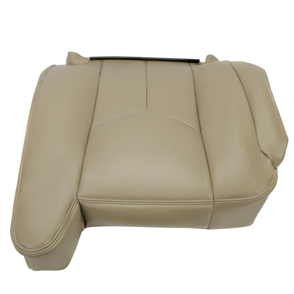 For Chevy Silverado & GMC Sierra 2003-2006 Driver Side Back Seat Top Cover Tan