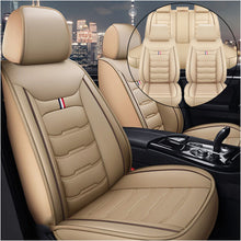 Load image into Gallery viewer, For Ford Leather 5 Seats Car Seat Cover Front Rear Full Set Cushion Pad