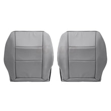 Load image into Gallery viewer, 2014 Mercedes Benz C250 C300 C350 Front Driver Passenger Leather Seat Cover Gray