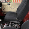 Front & Rear Full Set Seat Covers for Jeep Wrangler YJ TJ CJ7 CJ8 1976-2002