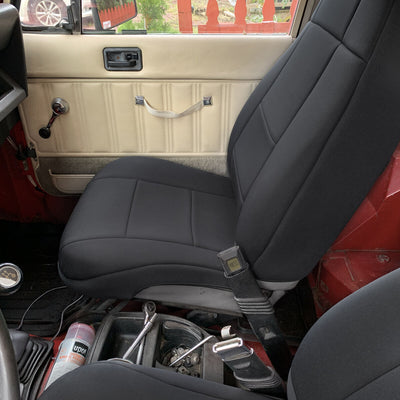 Front & Rear Full Set Seat Covers for Jeep Wrangler YJ TJ CJ7 CJ8 1976-2002