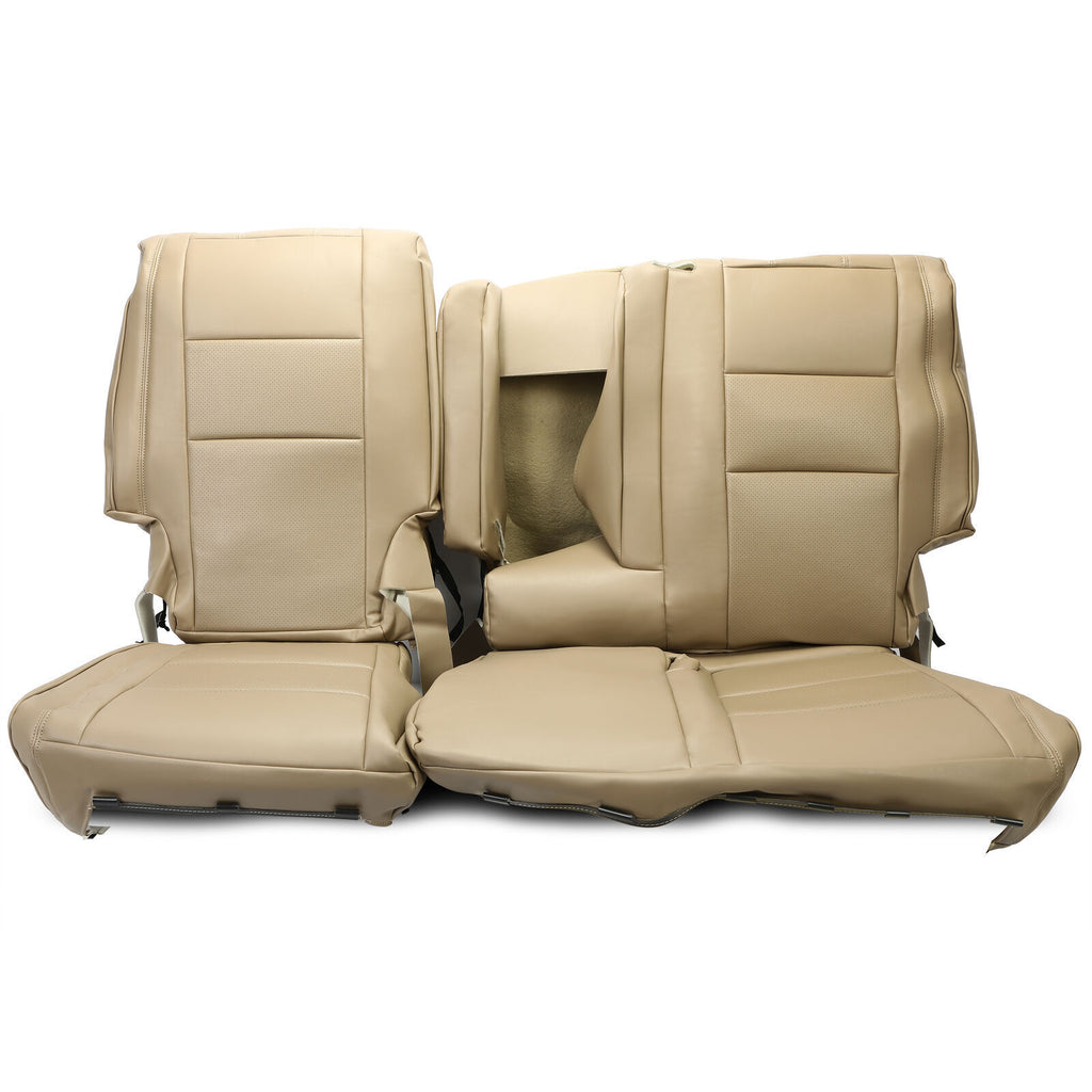 Beige Full 5-Seat Cover Cushion Set Front & Rear for Jeep Grand Cherokee 2011-19