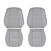 2014 Mercedes Benz C250 C300 C350 Front Driver Passenger Leather Seat Cover Gray