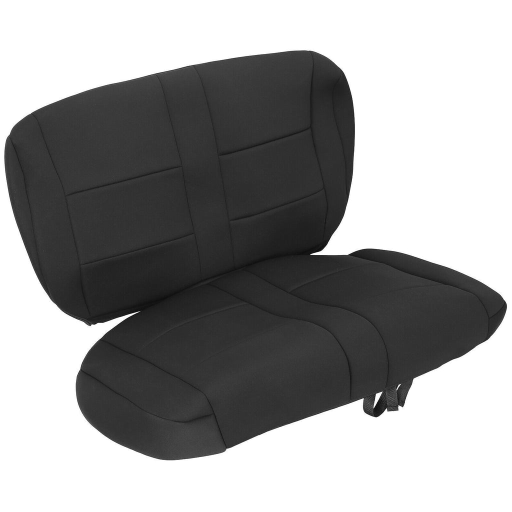 Front & Rear Full Set Seat Covers for Jeep Wrangler YJ TJ CJ7 CJ8 1976-2002