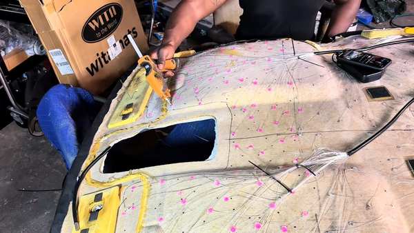 Transforming My Chevy Avalanche Interior _ DIY Starlight Headliner