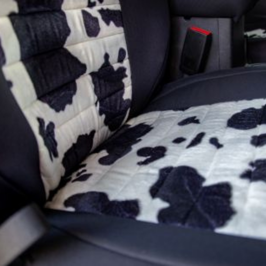 Animal Velour Custom Seat Cover