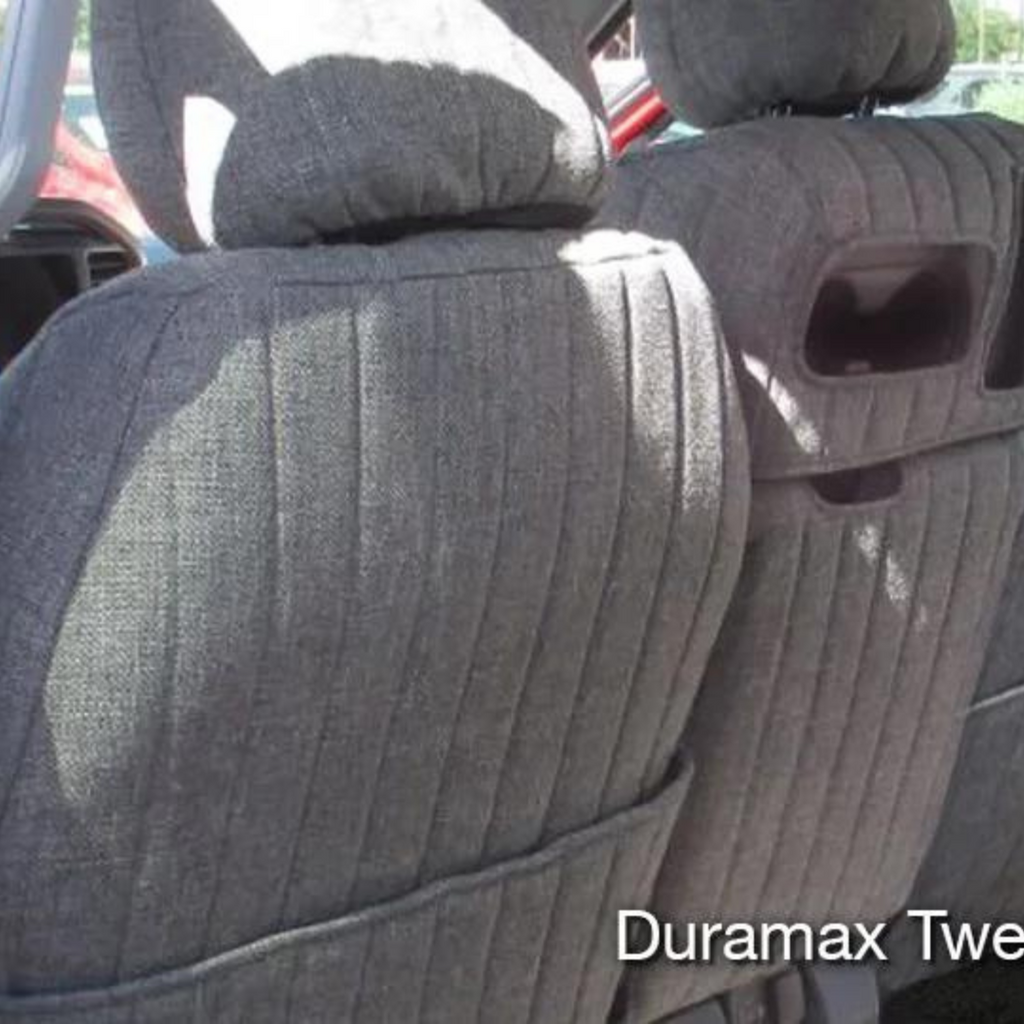 Seat Designs Duramax Heavy Tweed Custom Fit Car & Truck Seat Covers - Made  in the USA, Free Shipping over $99 at California Car Cover Co.