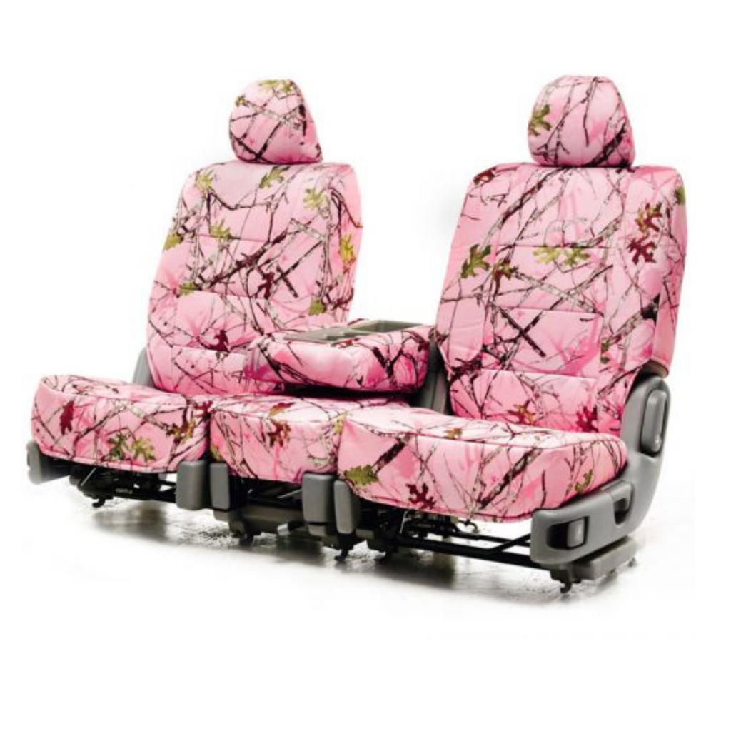Pink Camouflage Custom Seat Cover